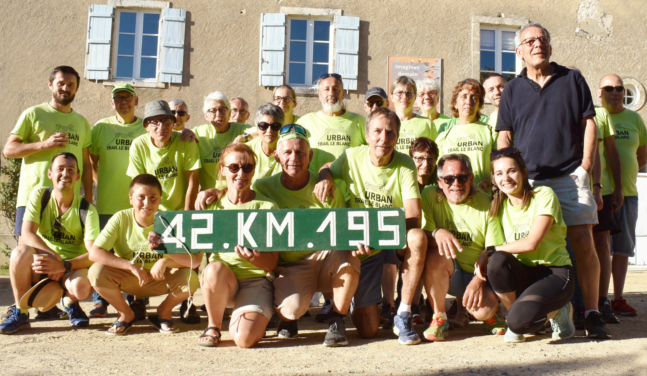 l'équipe du 42km195 le blanc